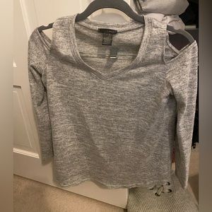 Aqua cashmere sweater